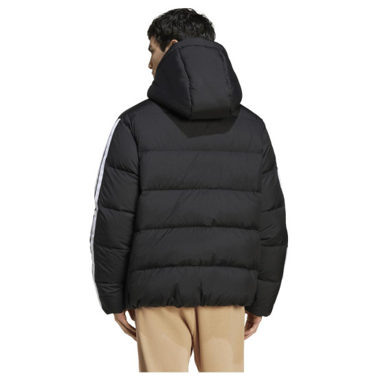 Adidas Ανδρικό μπουφάν Essentials Climawarm 3-Stripes Puffer Down Hooded Jacket Adidas Ανδρικό μπουφάν Essentials Climawarm 3-Stripes Puffer Down Hooded Jacket